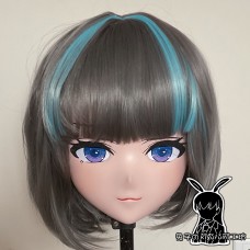 (RB7119)Customize Full Head Quality Handmade Female/Girl Resin Japanese Anime Cartoon Character Kig Cosplay Kigurumi Mask (RB7119)Customize Full Head Quality Handmade Female/Girl Resin Japanese Anime Cartoon Character Kig Cosplay Kigurumi Mask